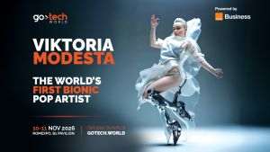 Viktoria Modesta, prima artistă pop bionică din lume, va urca pe Main Stage la GoTech World 2026